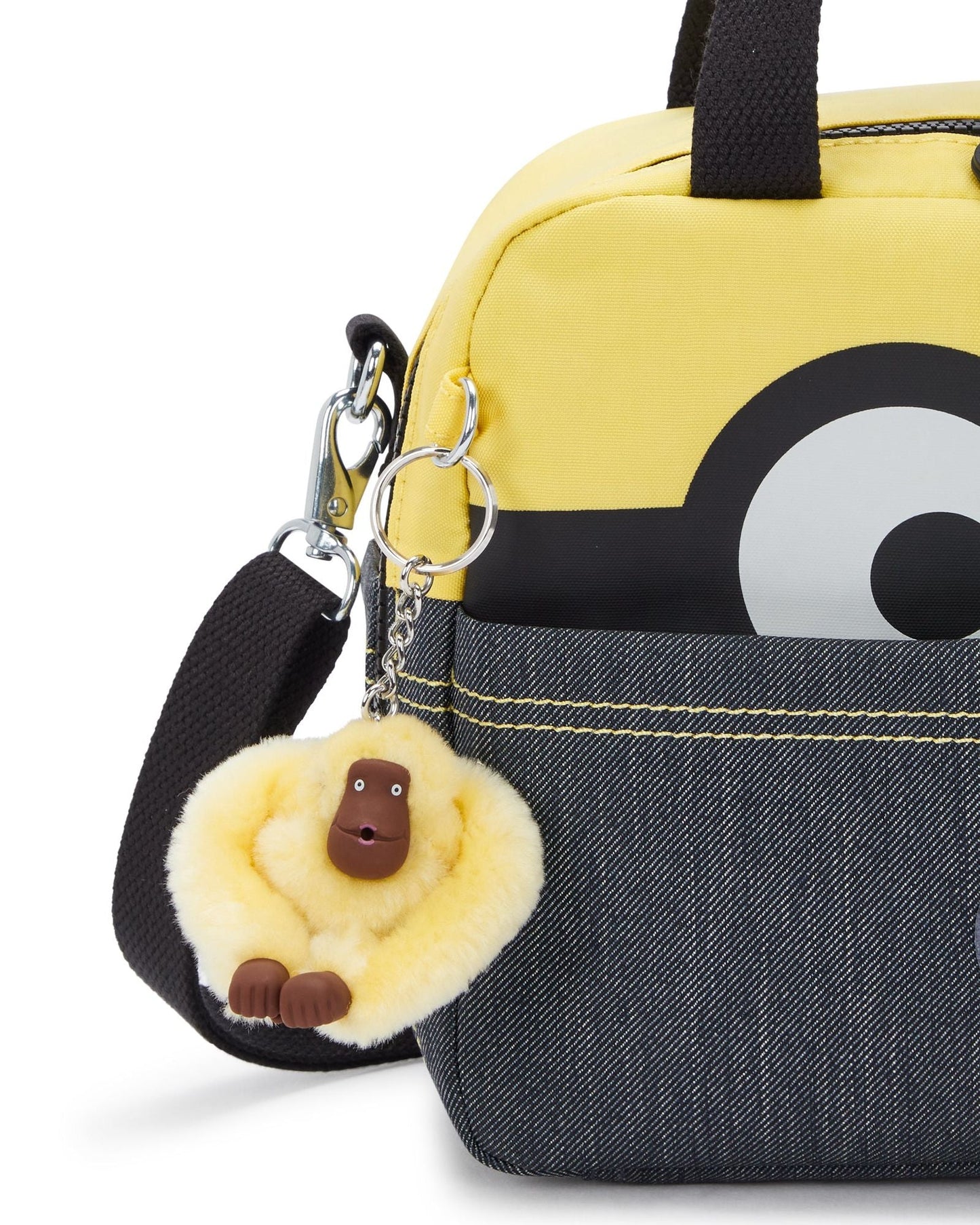 Kipling Miyo Minion Jeans Bl Large Lunch Bag with Trolley Sleeve C2I5533-MI8