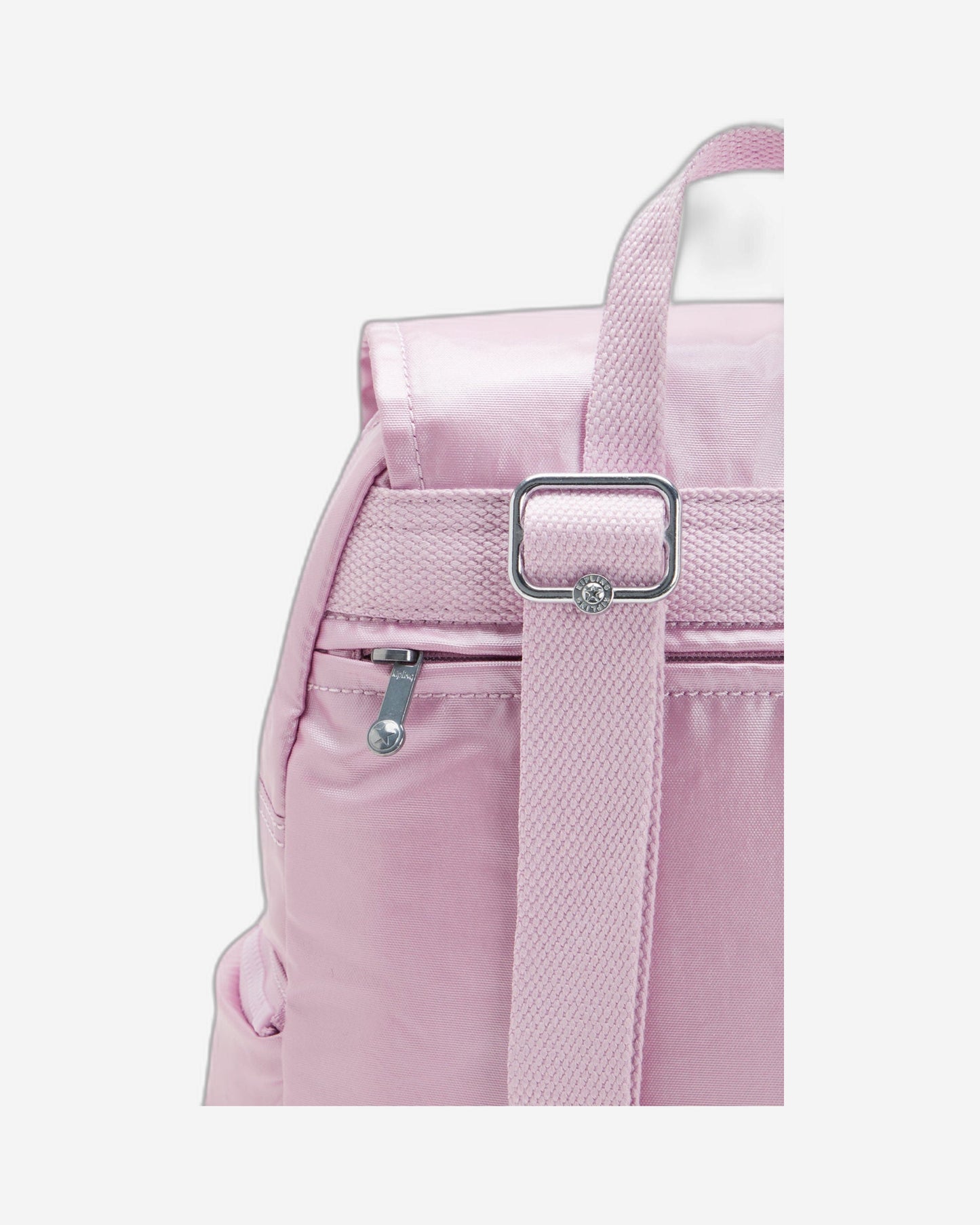 Kipling City Zip S Metallic Lilac Small Backpack C2I5634-F4D