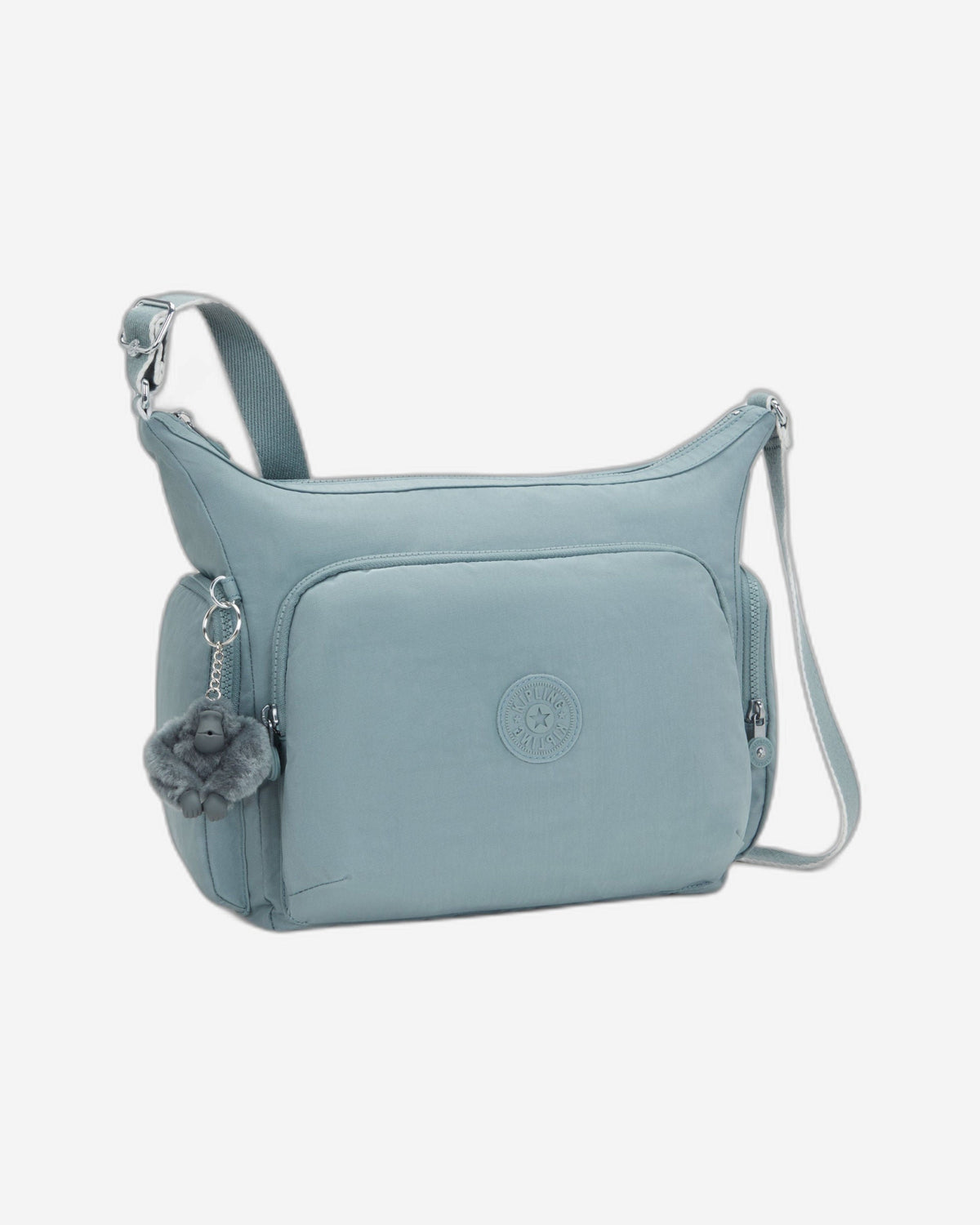 Kipling Gabb Relaxed Grey Large Crossbody I5740-3NL