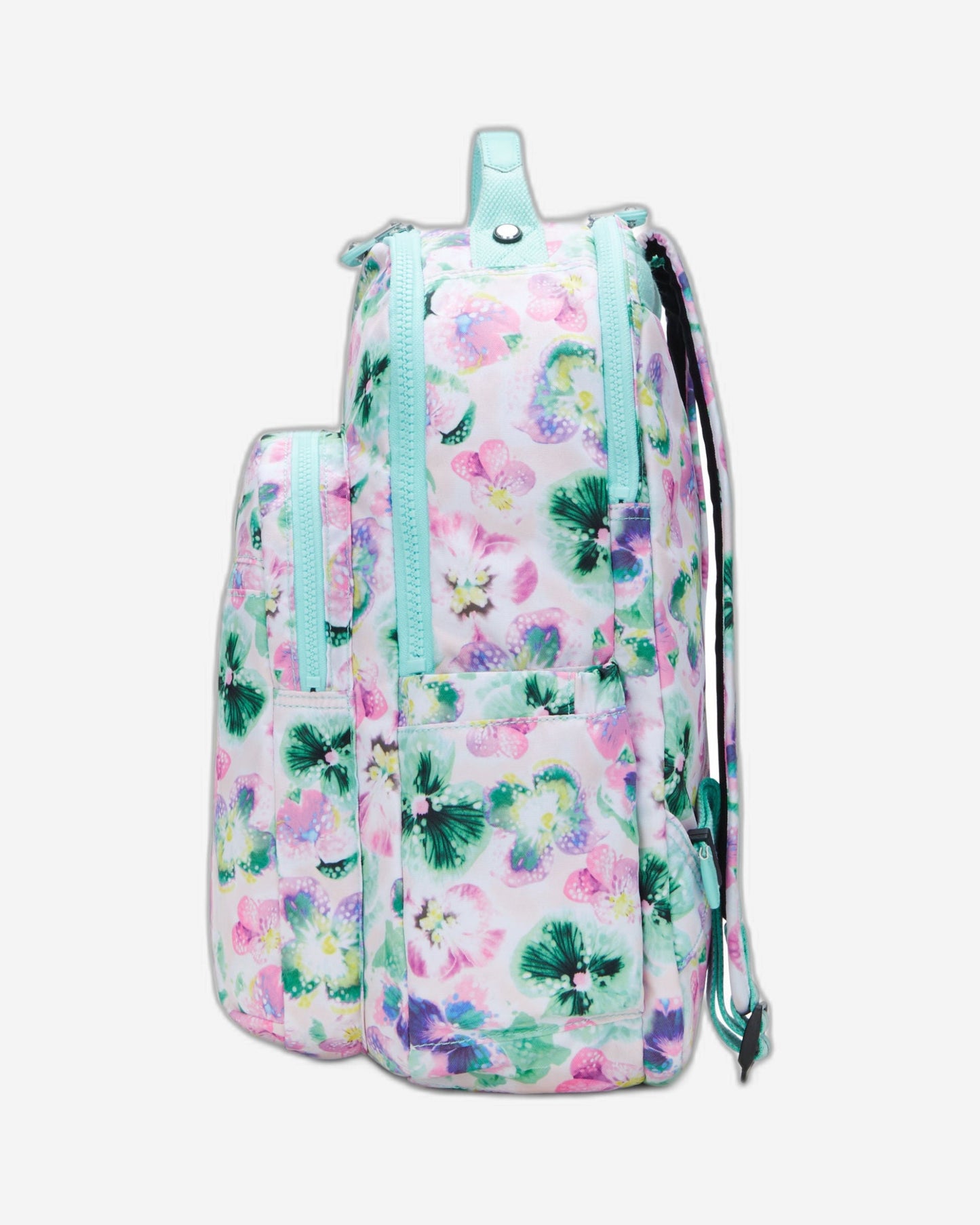 Kipling Seoul Lap Aqua Blossom Large Backpack C2I5816-7EC