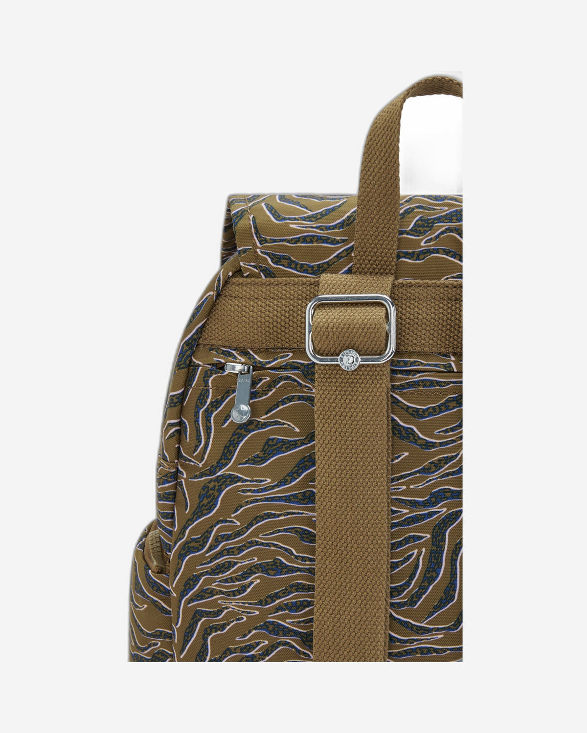 Kipling City Zip S Undersea Leaves Small Backpack I6345-1PR