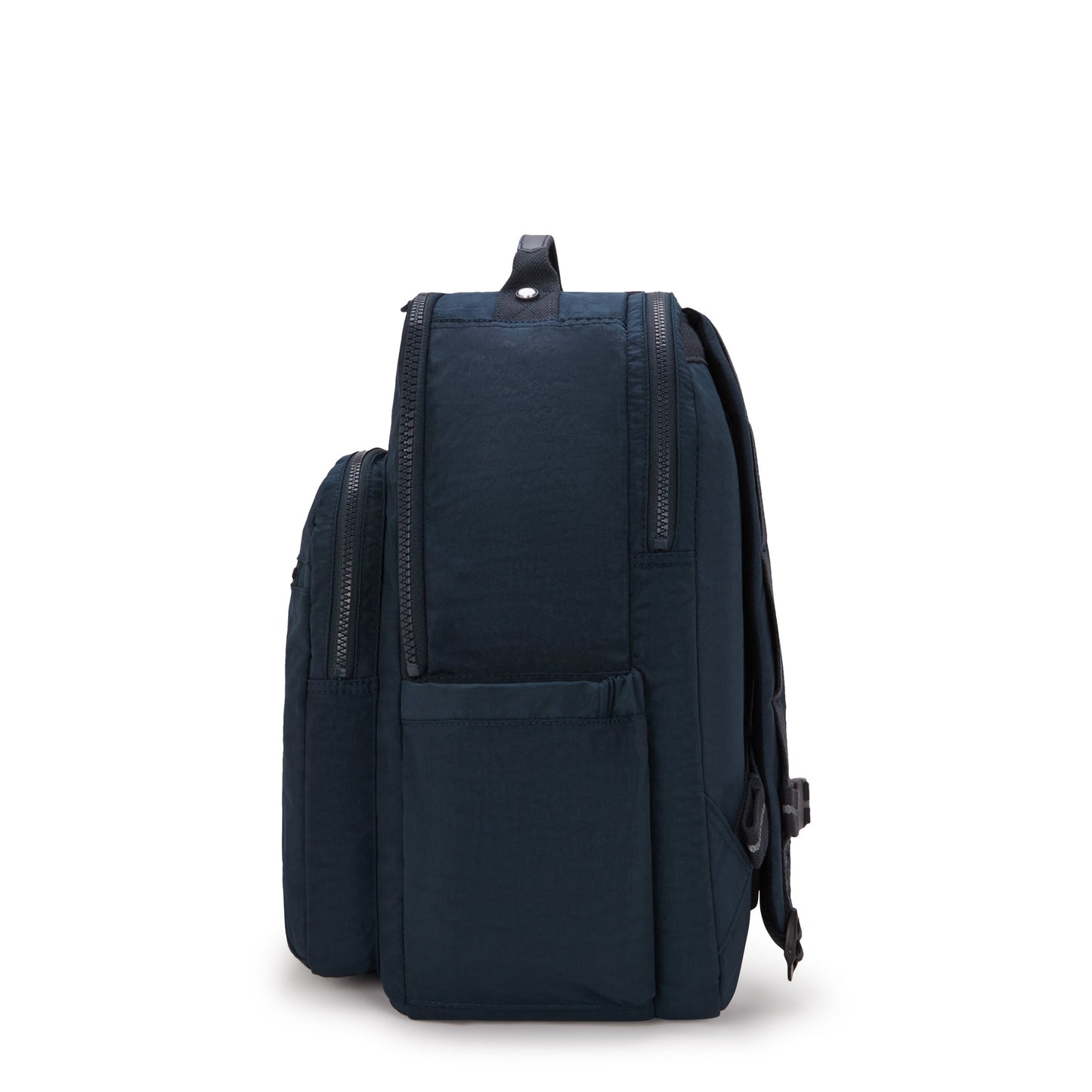 Kipling Seoul College Extra True Blue Tonal Large Backpack With Laptop Compartment I6350-4Dx