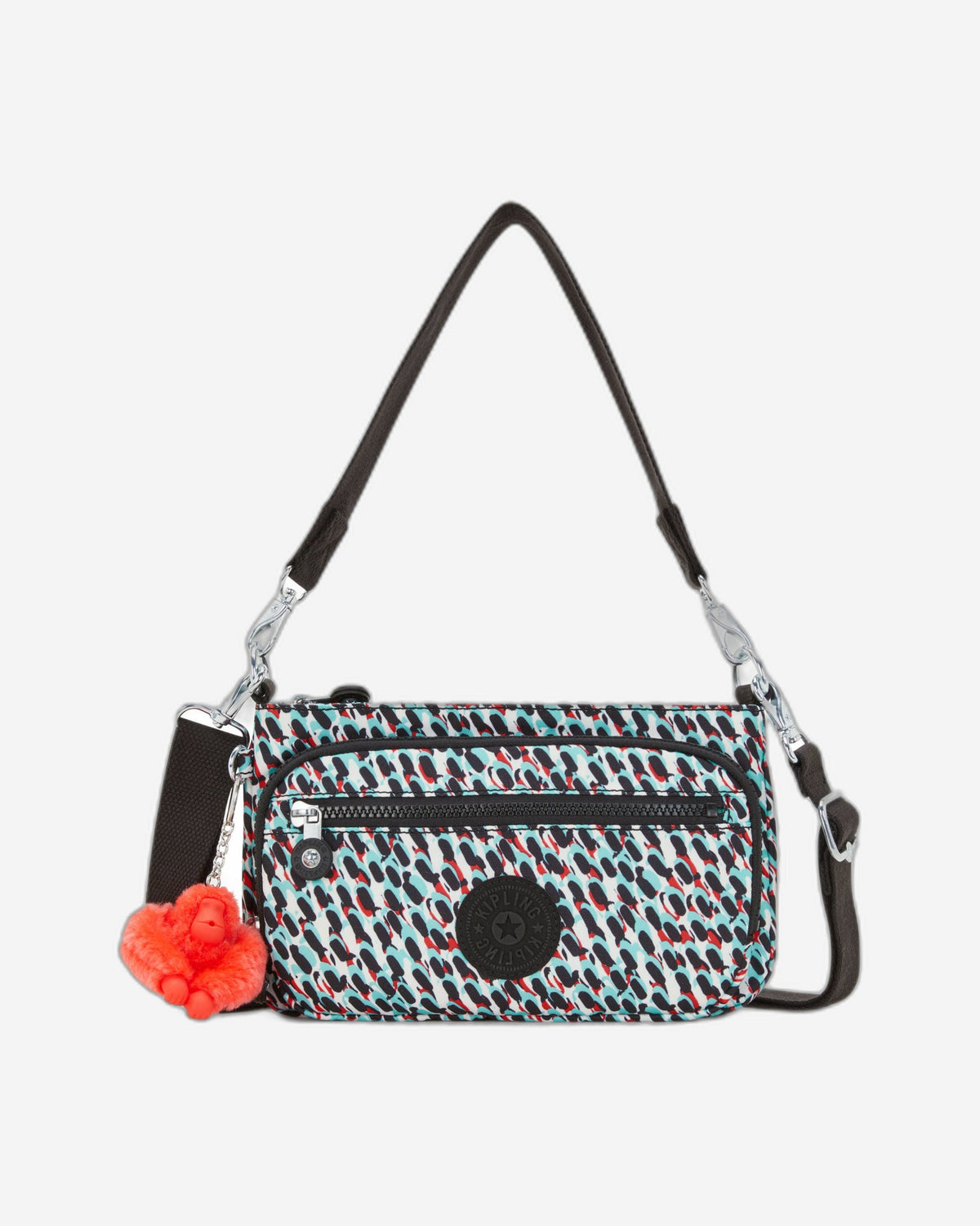 Kipling Milos Up Abstract Print Small Shoulder Bag C2I6603-GN6