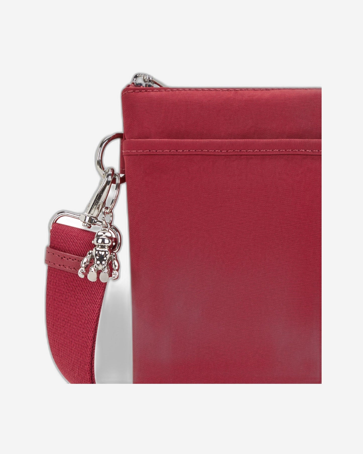 Kipling Riri L Red Red Wine Medium Crossbody Bag I6679-6SE