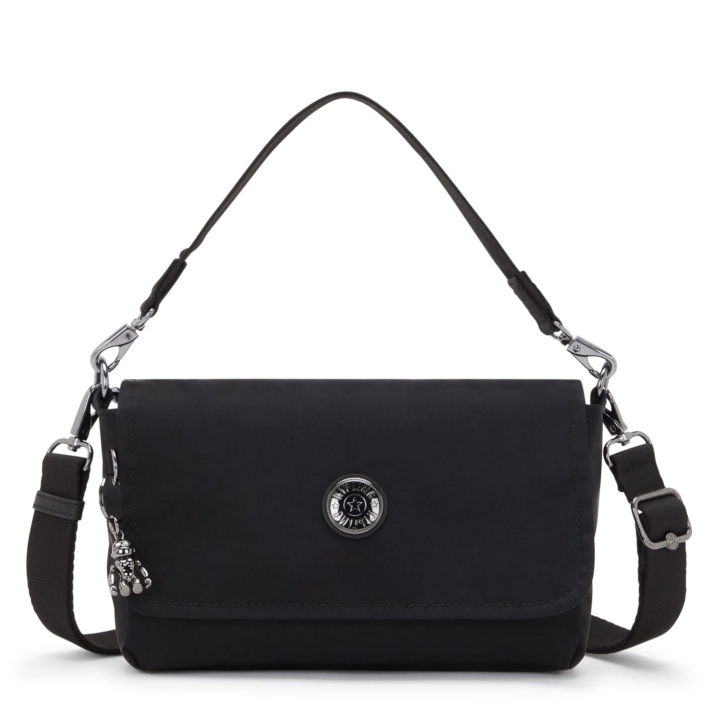 KIPLING-Aras-Small shoulderbag (with removable strap)-Endless Black-I6941-TB4