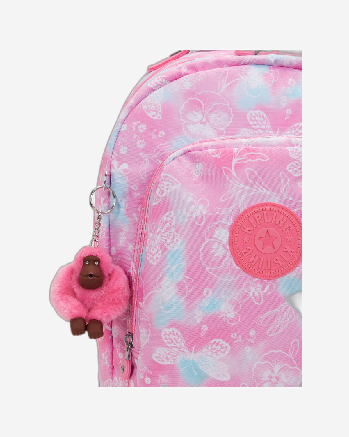 Kipling Class Room Garden Clouds Large Backpack C2I7090-2PE