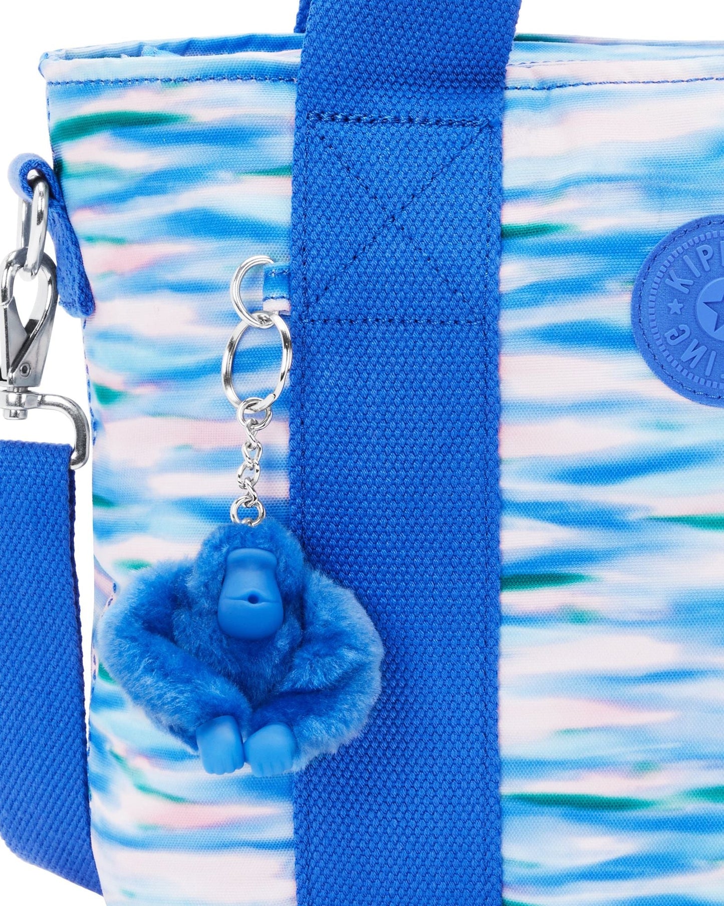 Kipling Minta M Diluted Blue Medium Tote Bag C2I7229-TX9