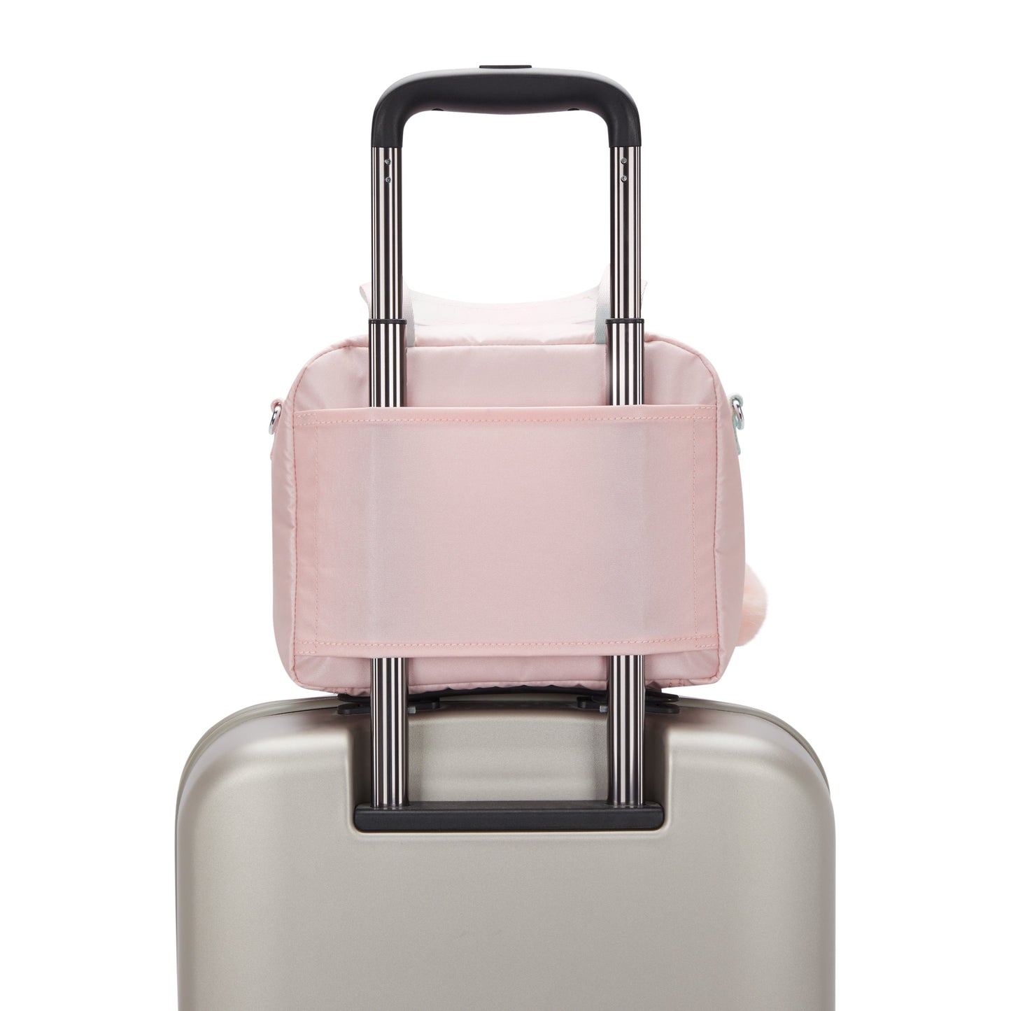 Kipling Miyo Blush Metallic Large Lunch Bag with Trolley Sleeve C2I7363-E7L