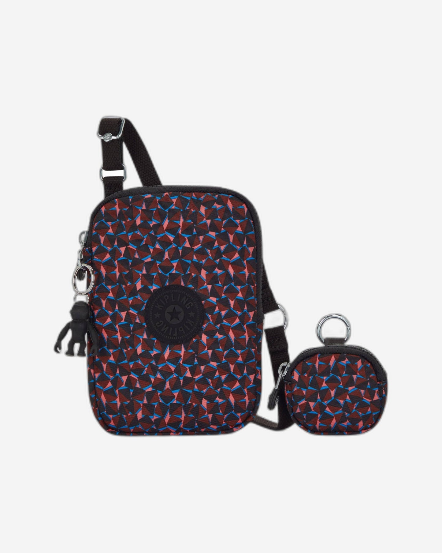 Kipling Elvin Happy Squares Phone Bag C2I7518-B3X