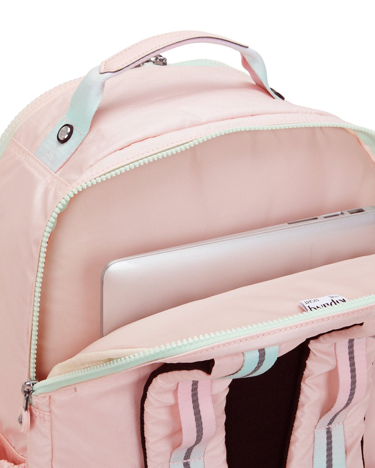 Kipling Seoul College Blush Metallic Large Backpack C2I7547-E7L