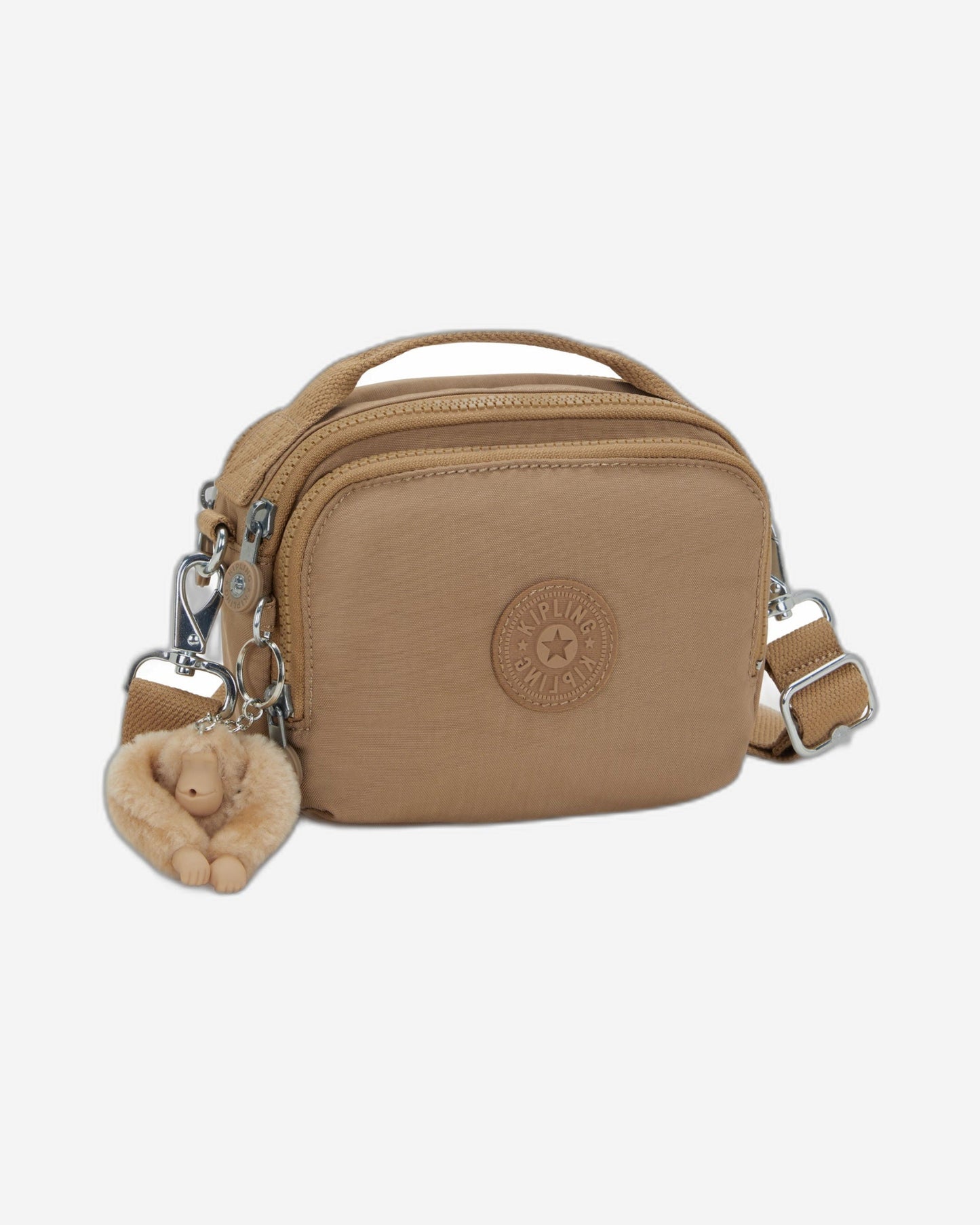 Kipling Cahir Early Tan Small crossbody (convertible to backpack) I8061-7CN