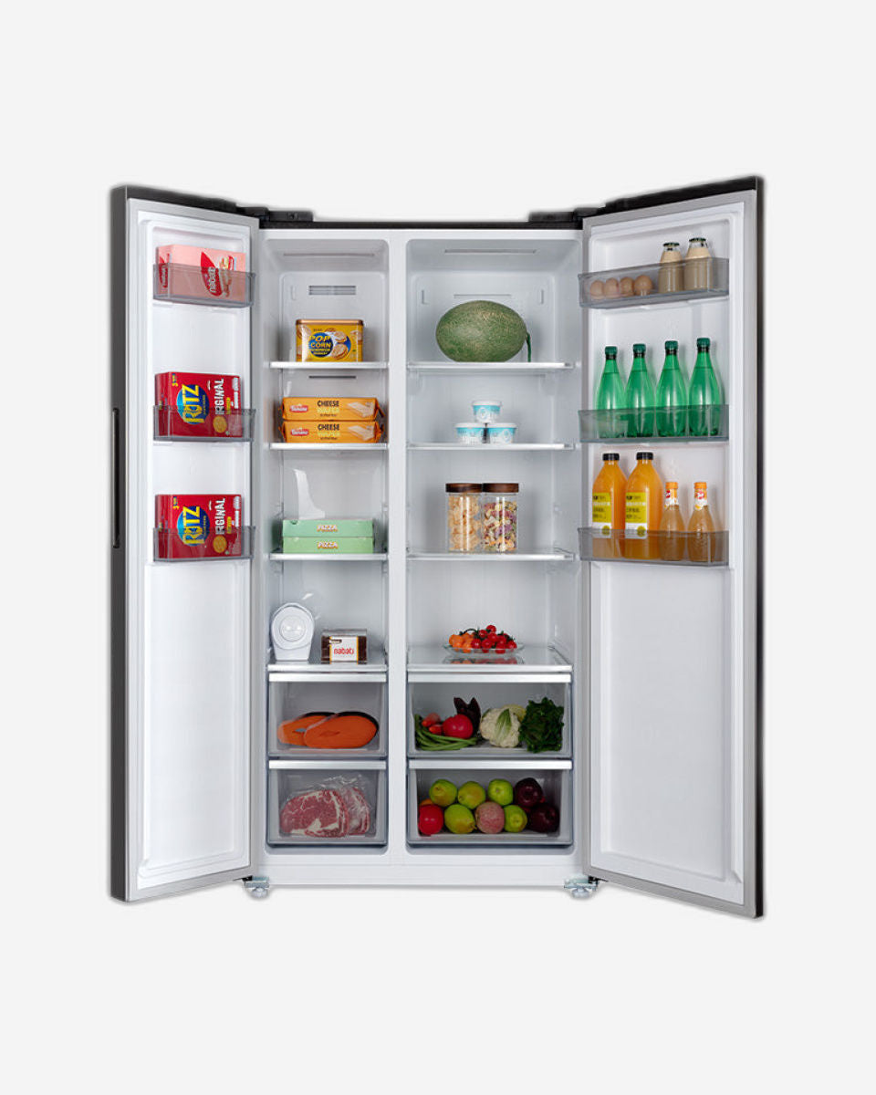 Hoover Side By Side Refrigerator 682L