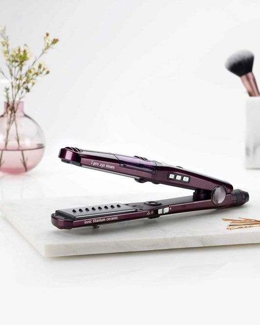BaByliss I-Pro 230 Steam Straightener Detangle & Retractable Comb ST395SDE