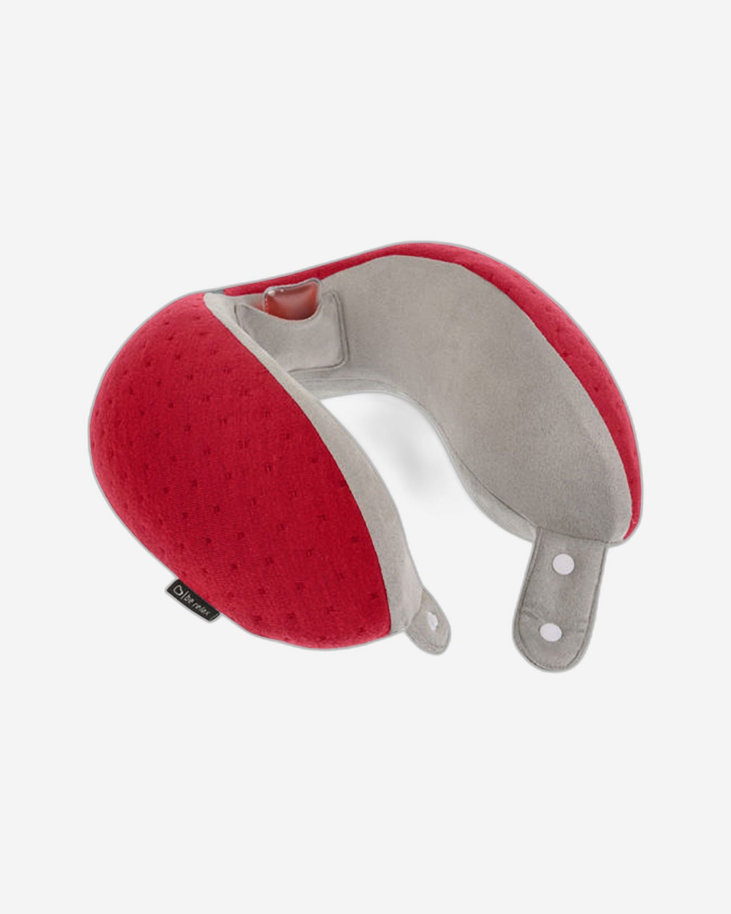 Be Relax My Memory Foam Wellness Neck Pillow - Velvet Red