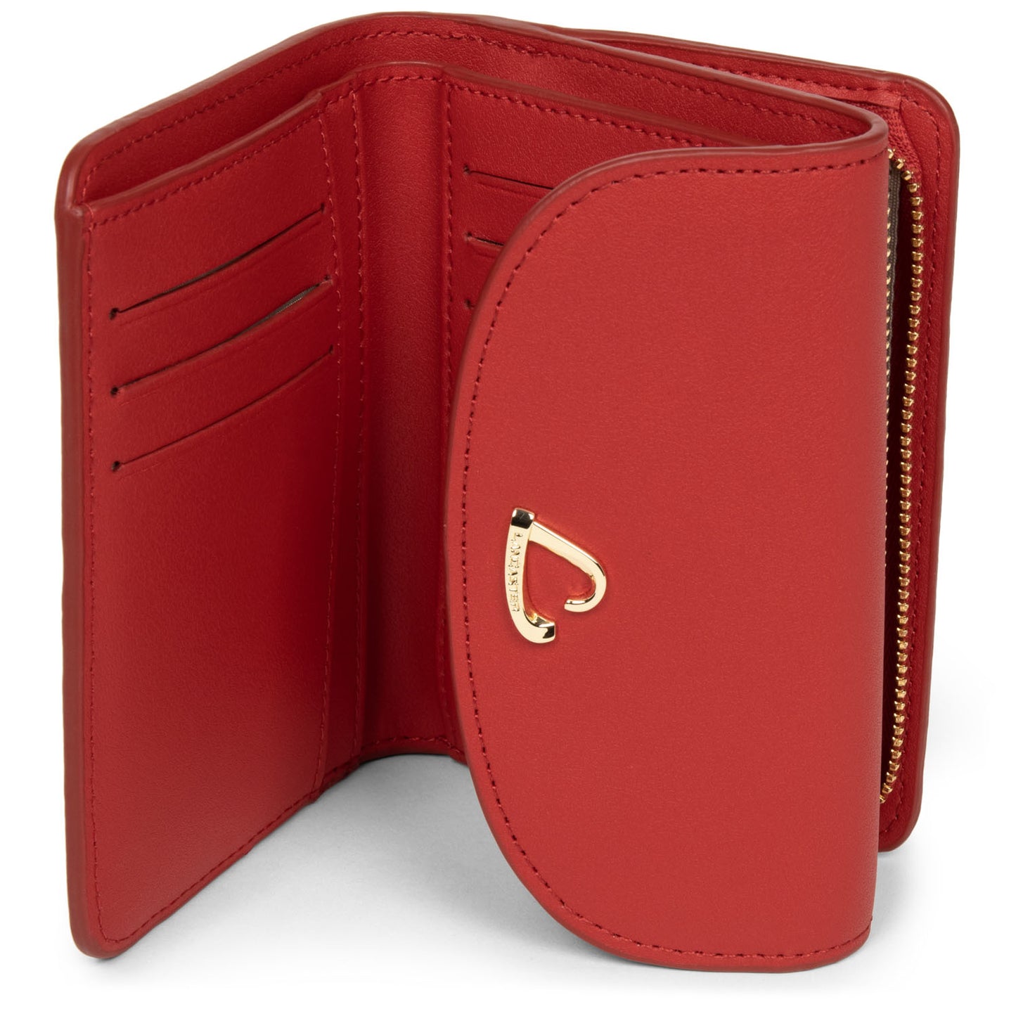 Lancaster Back To Back City Philos Wallet Rouge