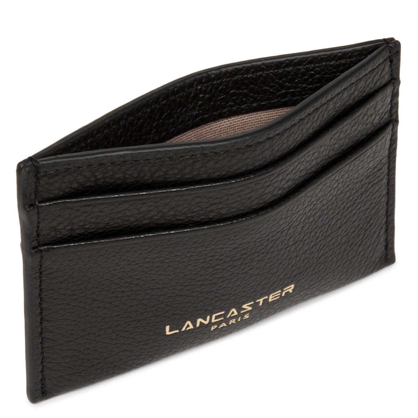Lancaster Dune Card Holder Noir
