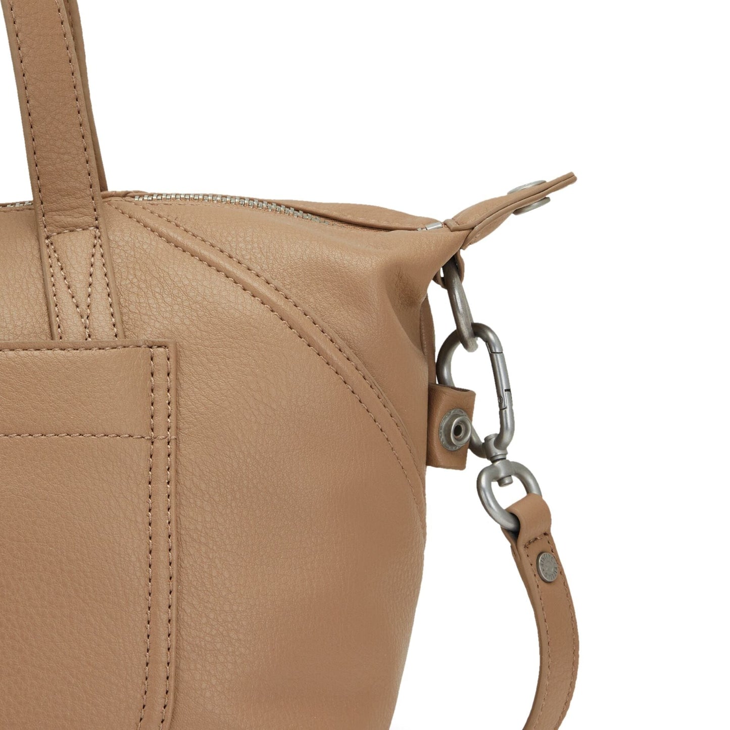 Kipling-Art Mini-Small Handbag (With Removable Shoulderstrap)-Soft Almond Pb-I3409-Z19