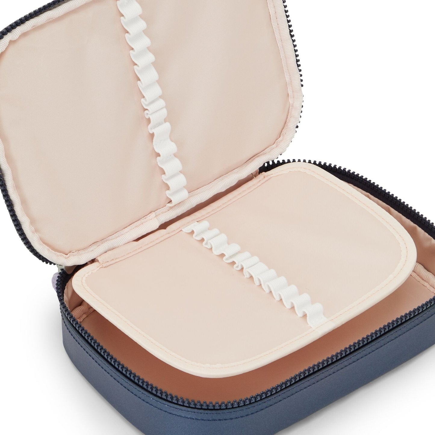 Kipling-100 Pens-Large Pencase Holds Up To 100 Pens-Admiral Bl Metallic-I3624-7Sp