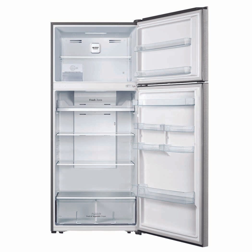 Hovr 730Ltr Inverter Compressor Top Mount Refrigerator-Silver Htr-H730-S