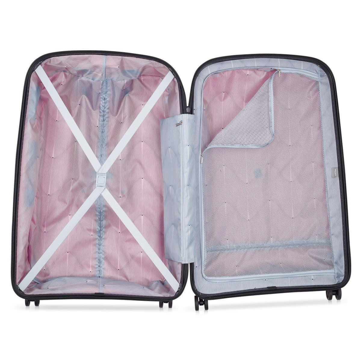 Delsey Paris Belmont Plus 83Cm Hardcase 4 Double Wheel Expandable Large Check-In Luggage Trolley Faded Red - 00386183034