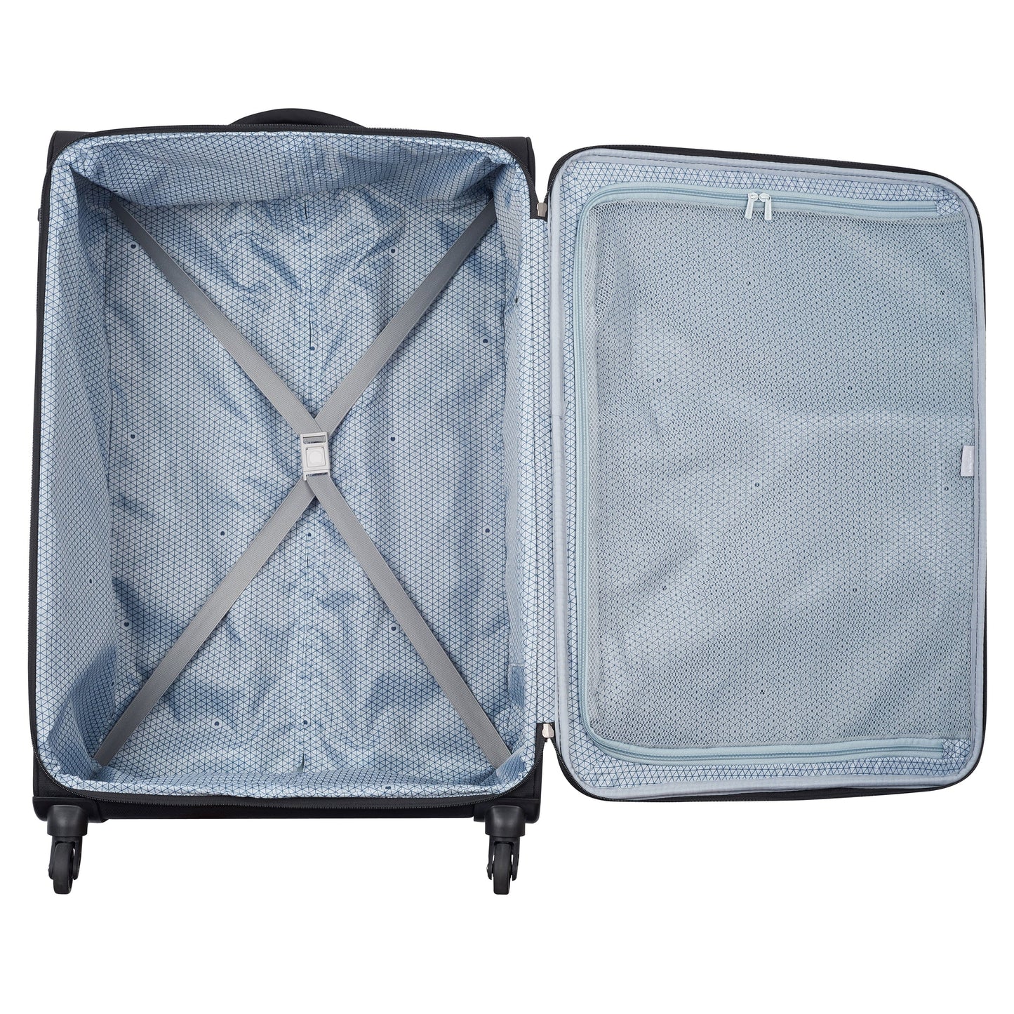 Delsey Paris Cuzco 78cm Softcase 4 Wheel Check-in Trolley Case Black - 00390682100