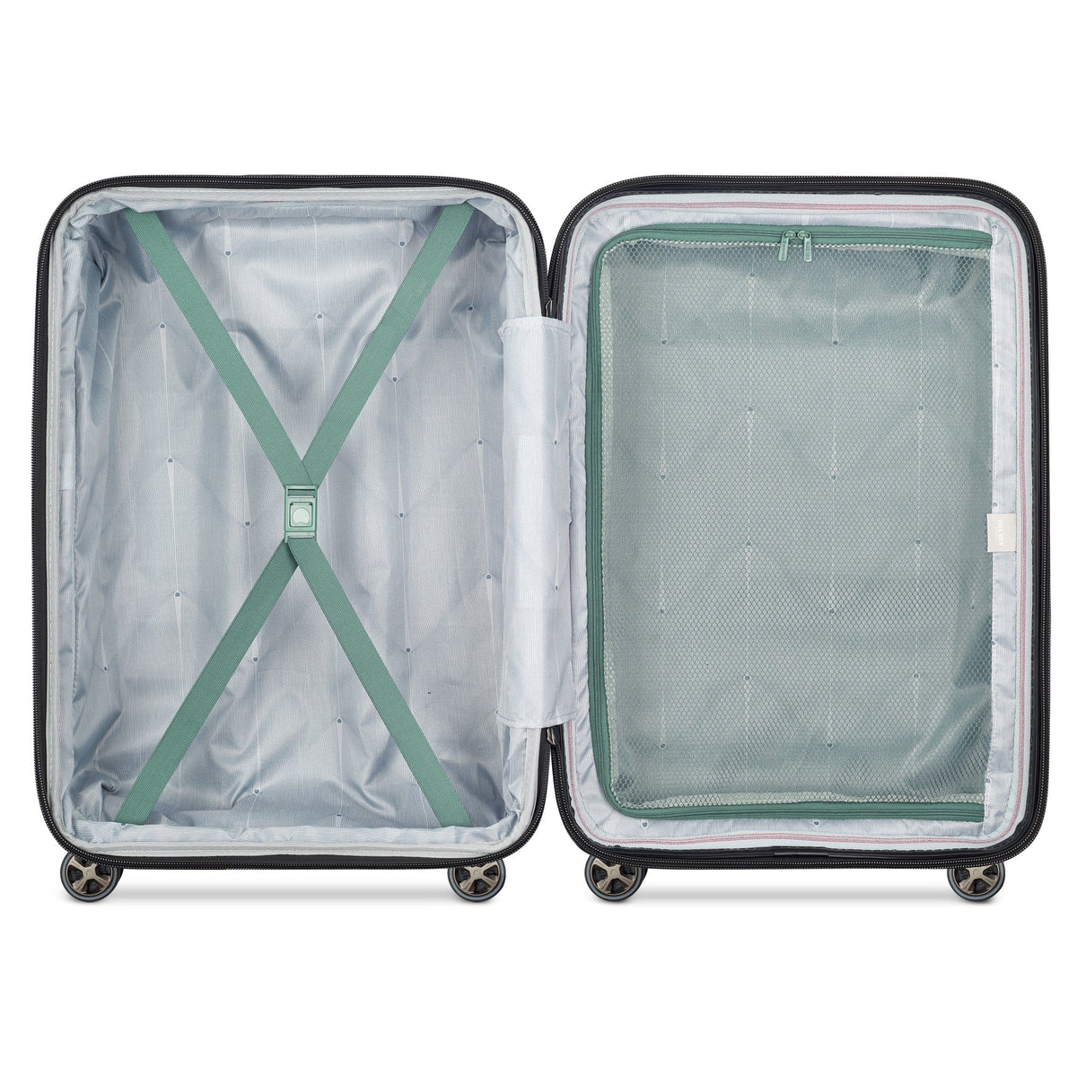 Delsey Paris Helium Shadow 5.0 70Cm Hardcase 4 Double Wheel Check-In Luggage Trolley Green - 00287881903