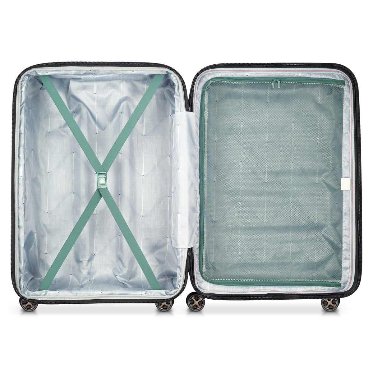 Delsey Paris Helium Shadow 5.0 82Cm Hardcase 4 Double Wheel Check-In Luggage Trolley Green - 00287883103