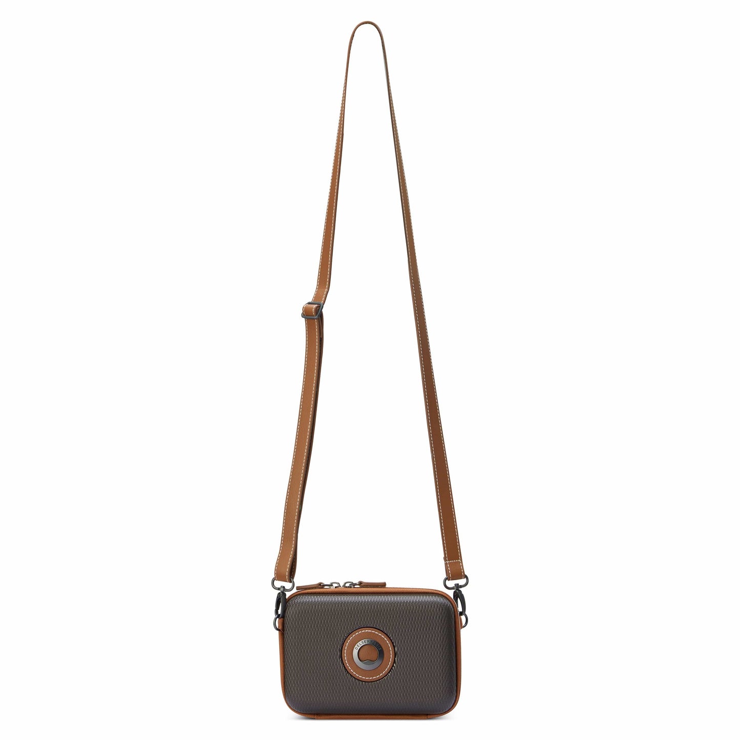 Delsey Paris Chatelet Air 2.0 Hardcase Clutch With Removable Shoulder Strap Brown - 00167611506