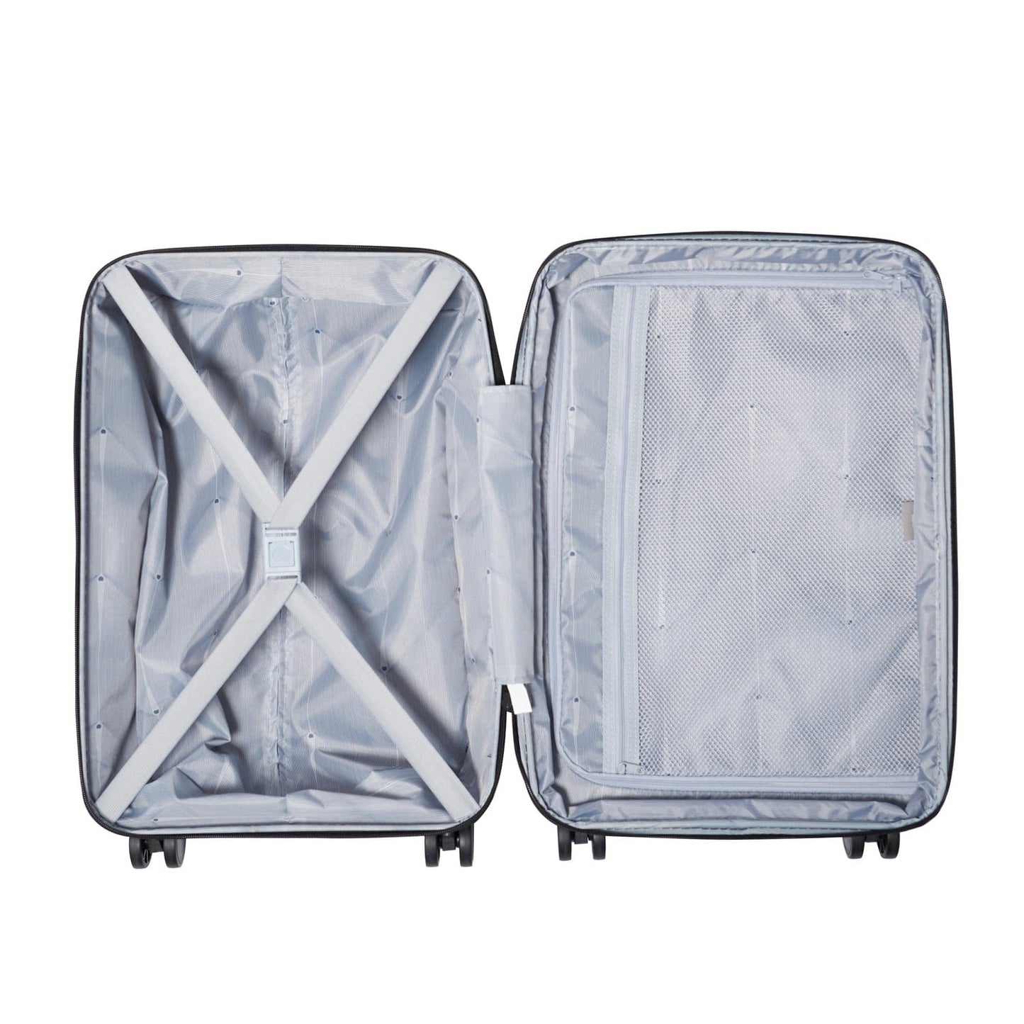 Delsey Paris Ordener 2.0 55cm Hardcase 4 Double Wheel Expandable Cabin Luggage Trolley Purple - 00384680108E9