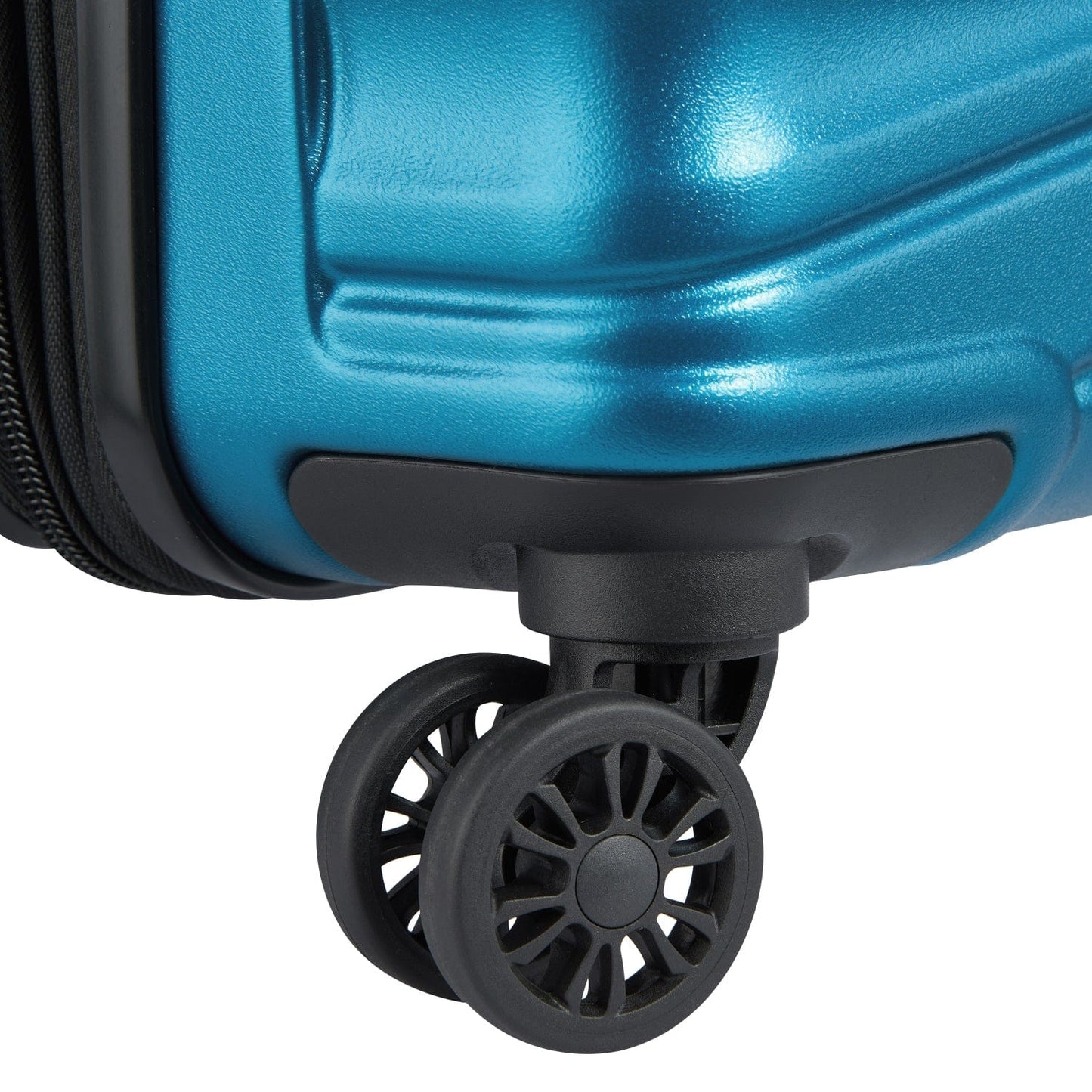 Delsey Paris Tiphanie 70cm Hardcase 4 Double Wheel Expandable Check-In Luggage Trolley Case Steel Blue - 00389281922ME