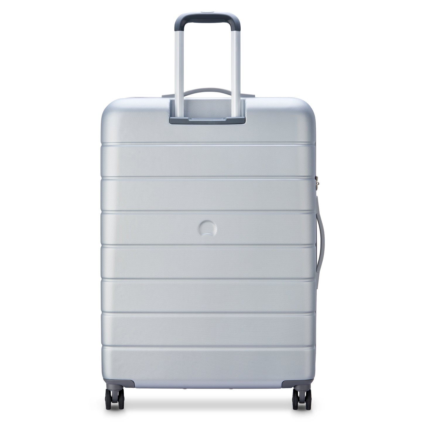 Delsey Paris Lagos 71cm Hardcase Expandable 4 Double Wheel Check-In Luggage Trolley Case Silver - 00387082011W9