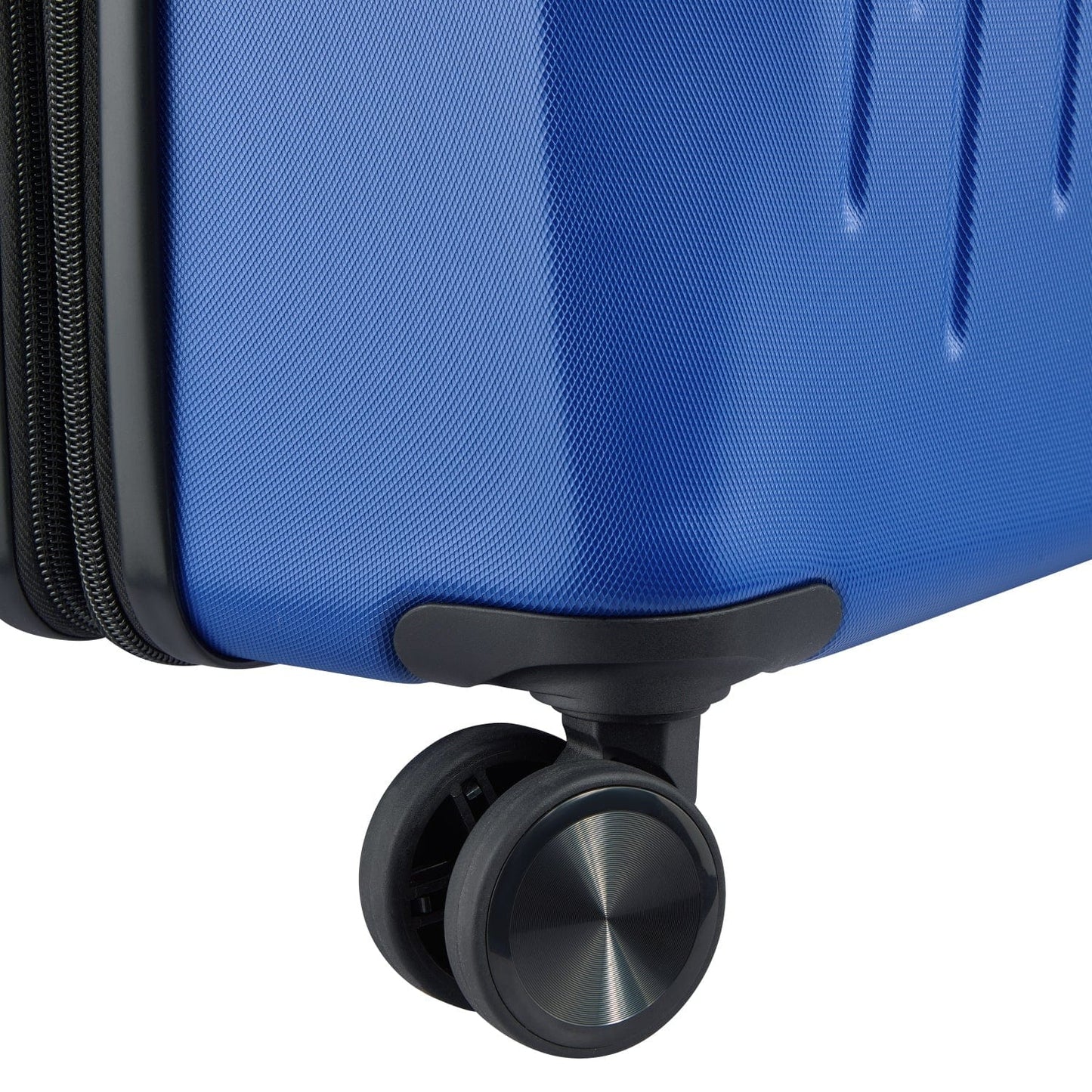 Delsey Paris Christine 55+70+82cm Hardcase 4 Double Wheel Expandable Cabin & Check-In Luggage Trolley Set Klein Blue + FREE Delsey Paris Agreable Backpack