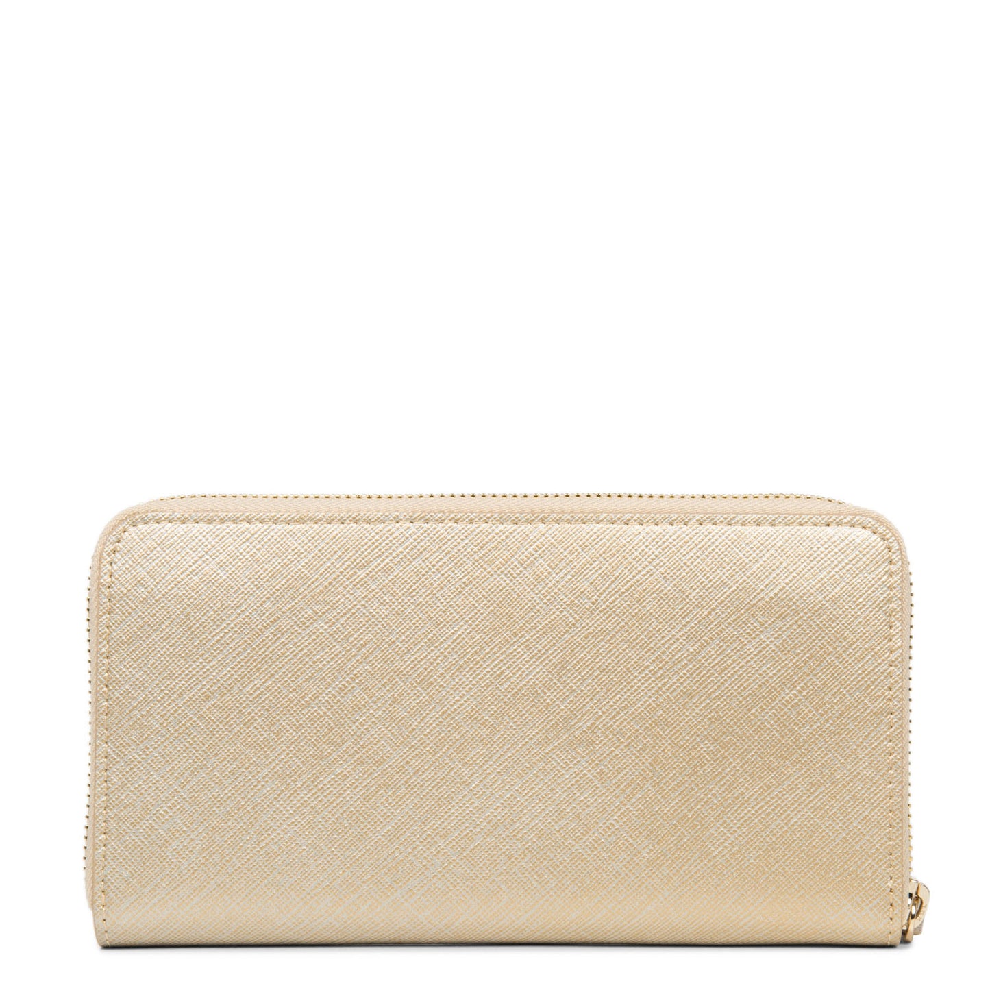 Lancaster Signature Safiano Companion Wallet Champagne