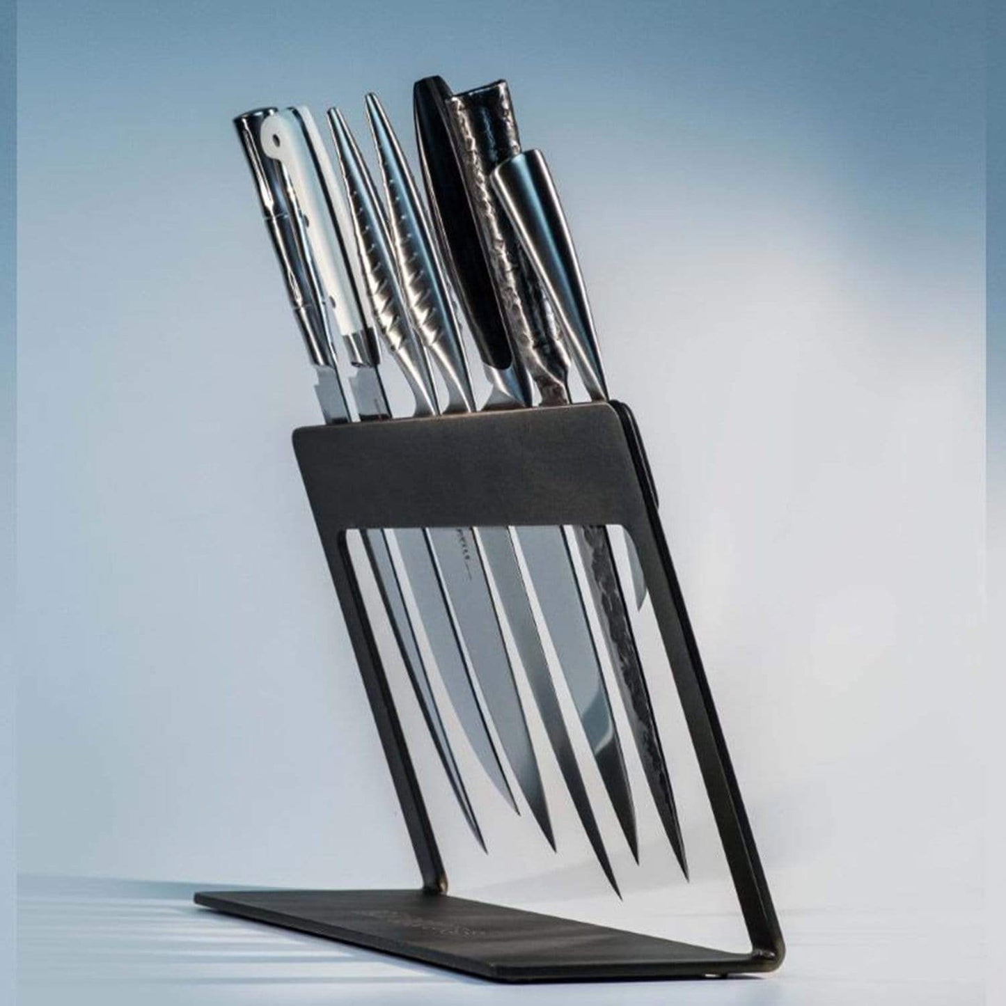 Samura Road Block Ergonomic Eco-Friendly Knife Holder 35X23X12Cm Grey - Ks-005