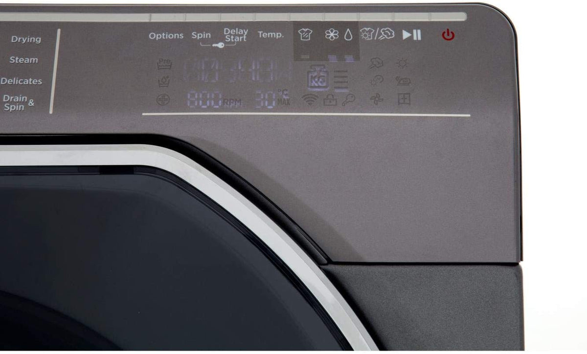Hoover 13Kg/8Kg Front Load Washer Dryer, 1400 Rpm, Silver - Awdpd4138Lhr1-80