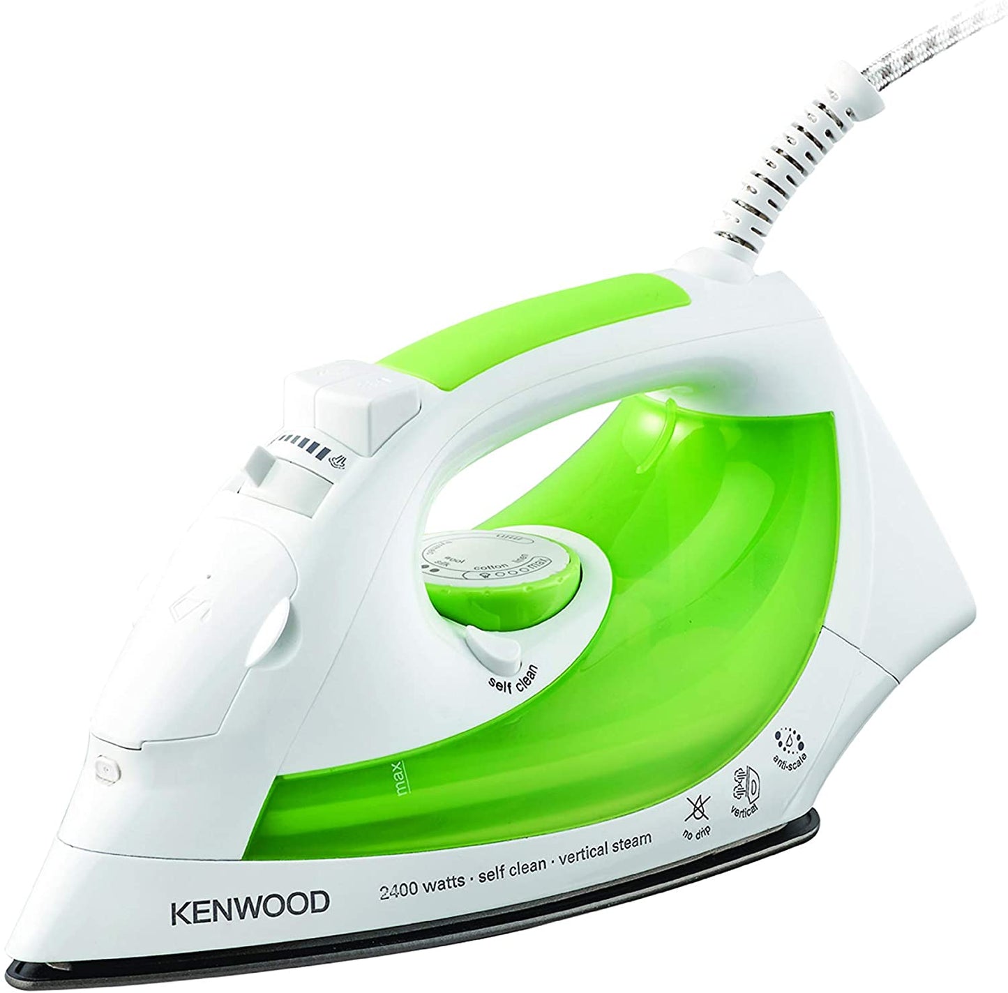 Kenwood Steam Iron, 2400 Watts Isp200Gr