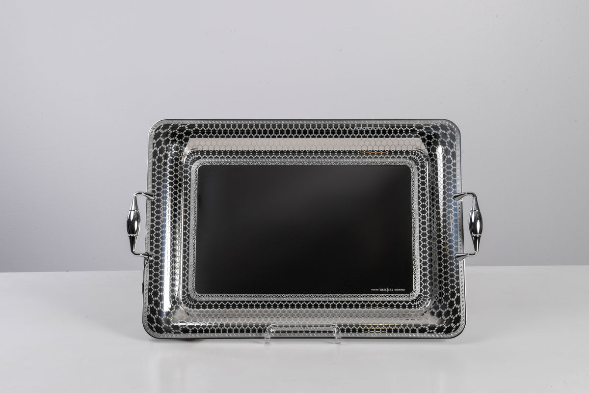 PRINCIPE STEEL RO-1400/4 RECT TRAY 50X35CM