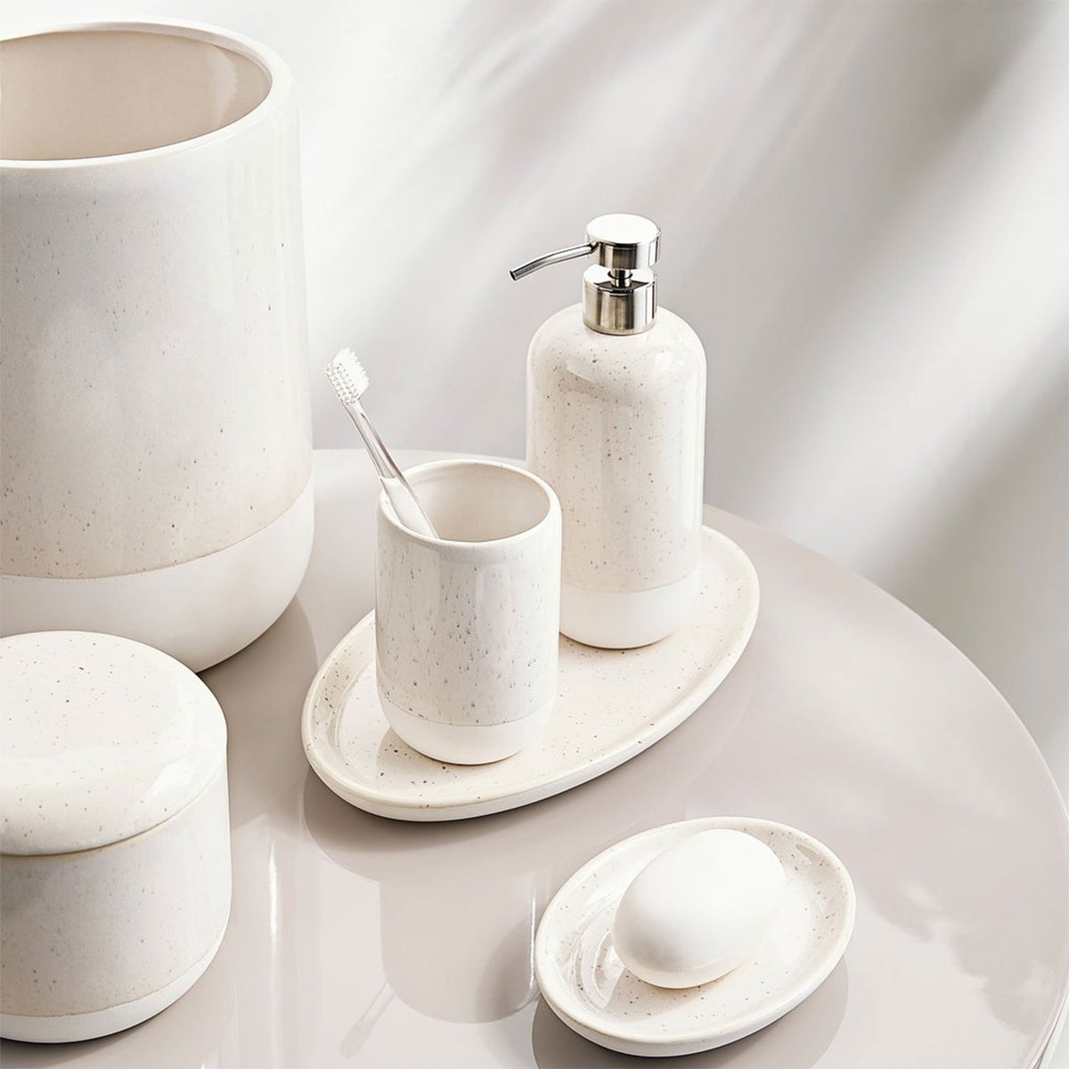 Kassatex Culver Soap Dish Ivory - Acu-Sd-Iv
