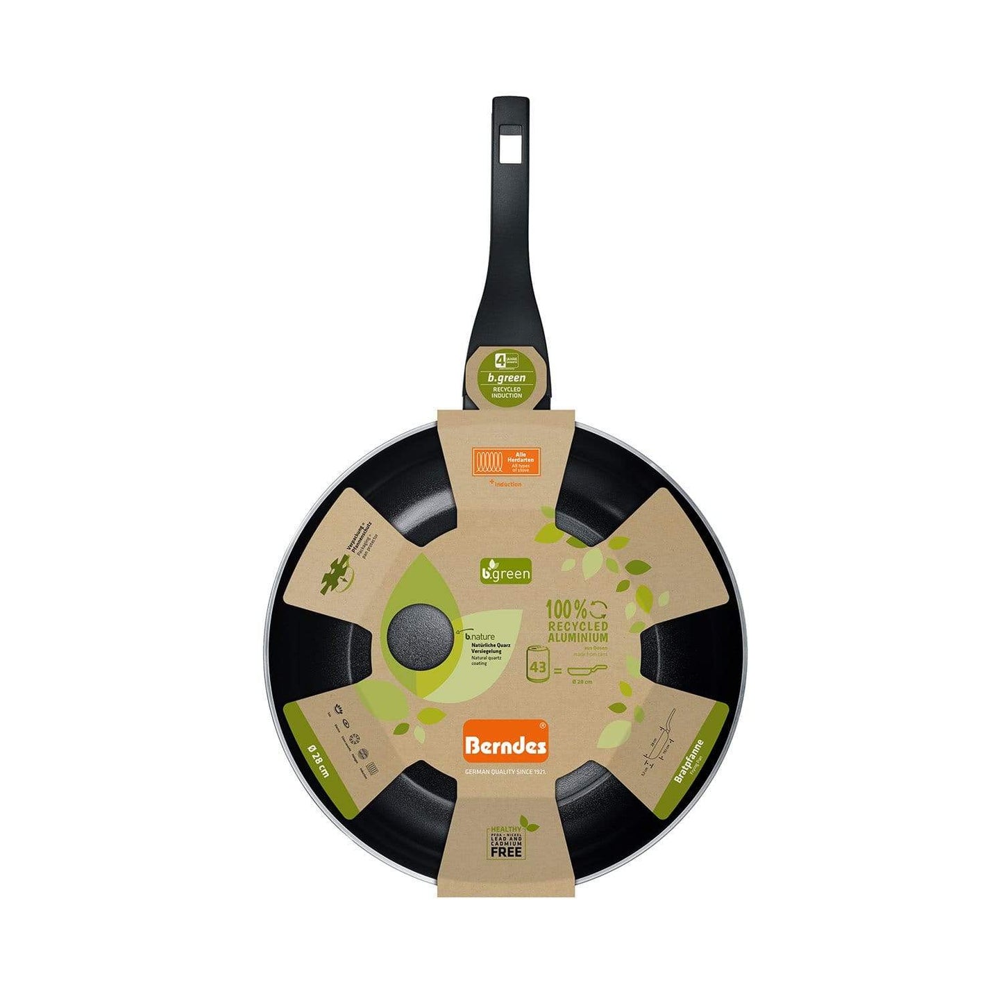 Berndes B.Green Aluminium Frying Pan 30Cm Black - 5440130