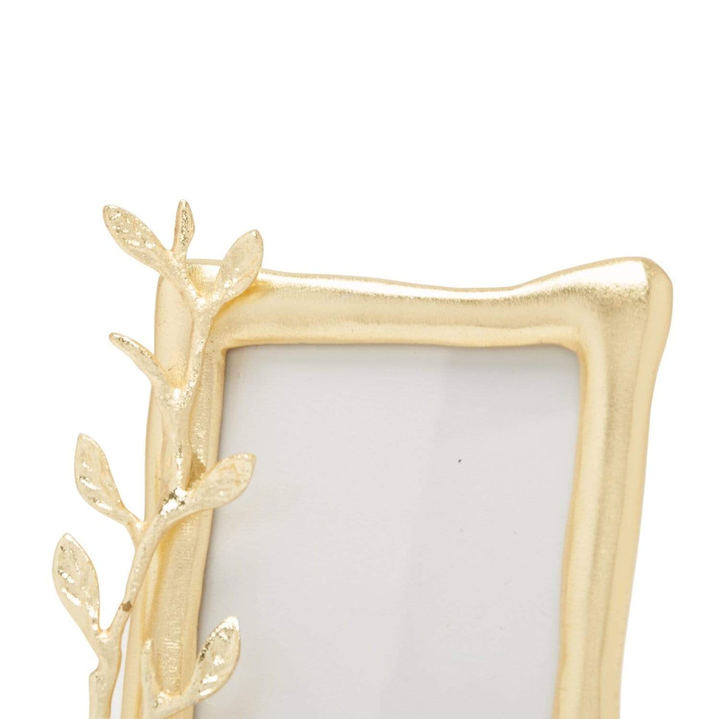 Birch Photo Frame 4X6In Gold Finished Brass And Alum - 1218305S