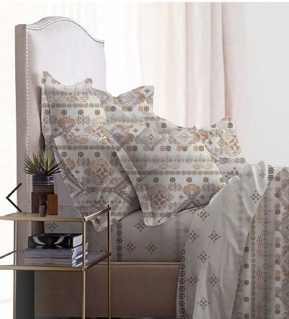 VEGORA PRINTED MICROFIBER TARTER 2PC PILLOW SHAM - 83009725