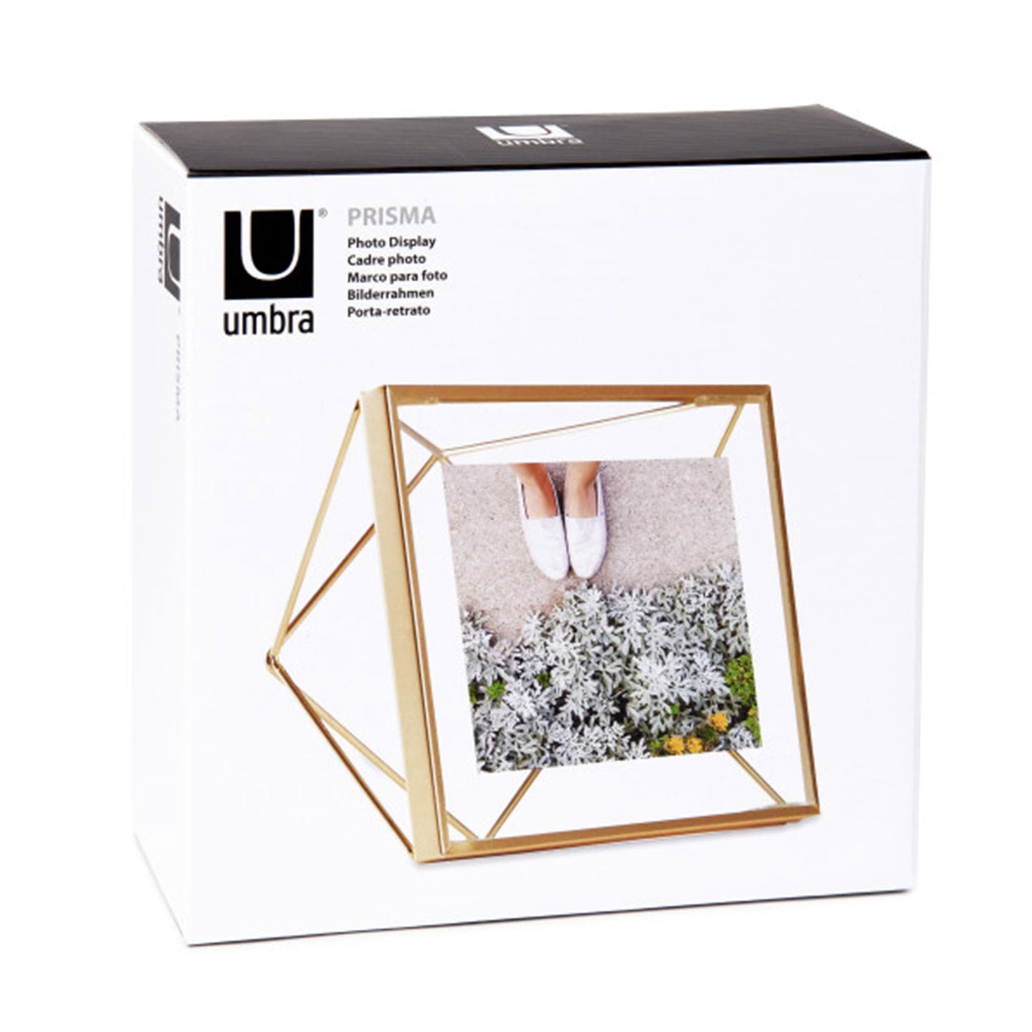 Umbra Prisma Picture Frame 4X4 Matt Brass - 313017-221