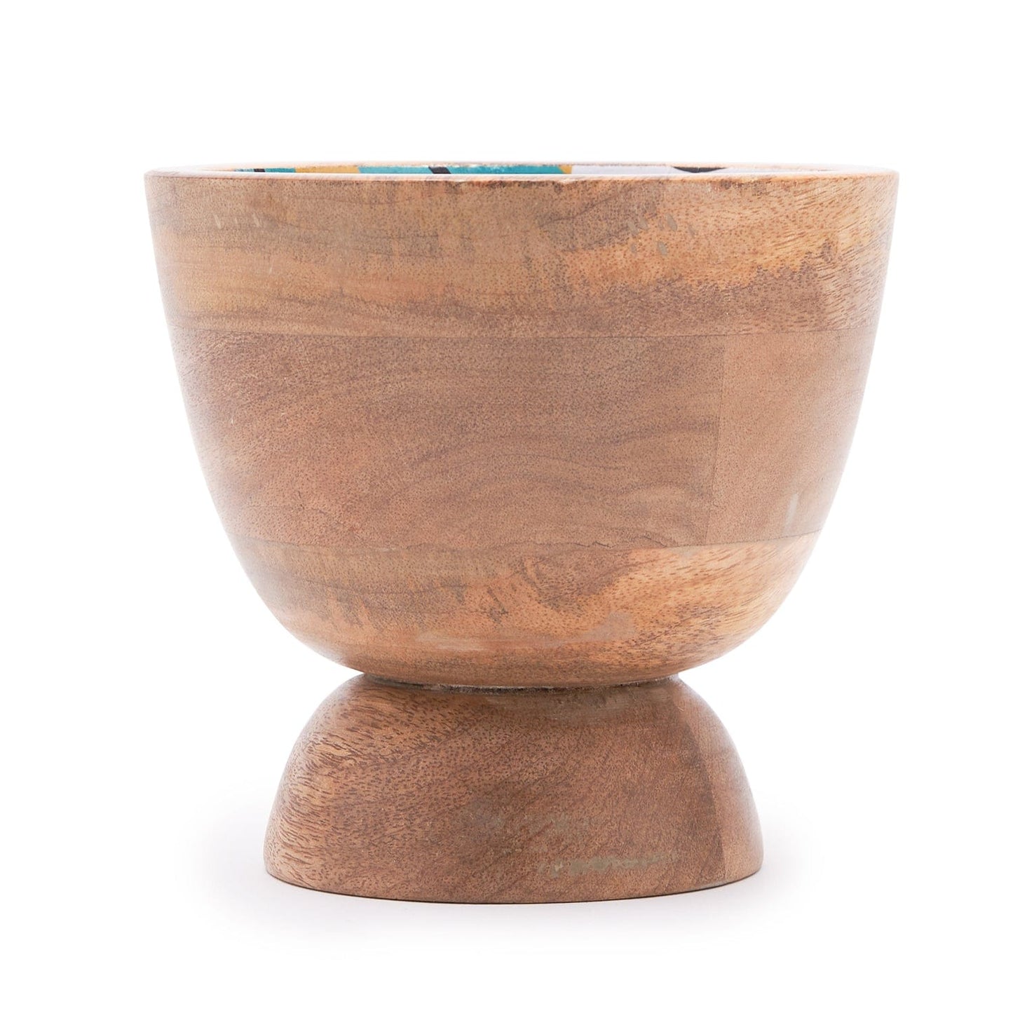 Indra Calandra Pedestal Platter 6.5X5.5 Inches