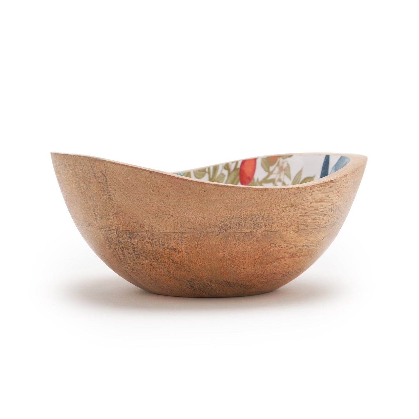 Indra Blue Peacock Bowl 7X3 Inches