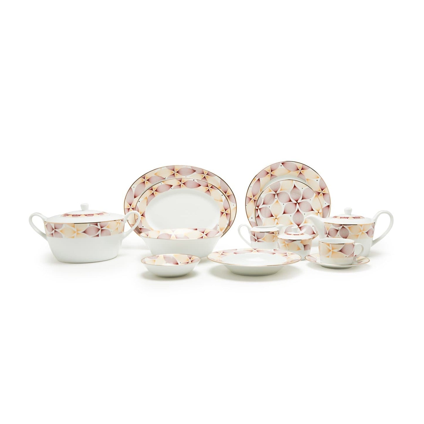 Hilary 59Pc Dinner Set - Hlry-59Ds
