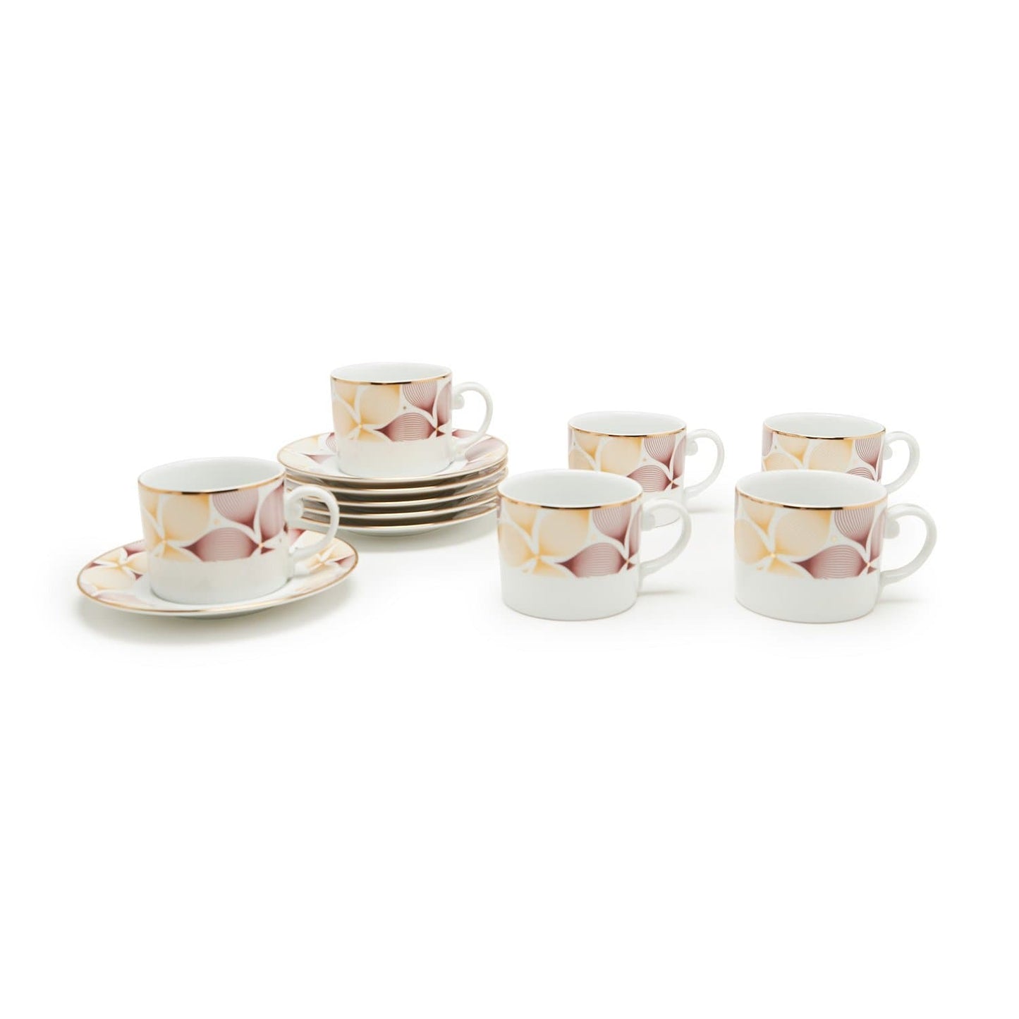 Hilary 12Pc Tea Cup & Saucer - Hlry-1789/687