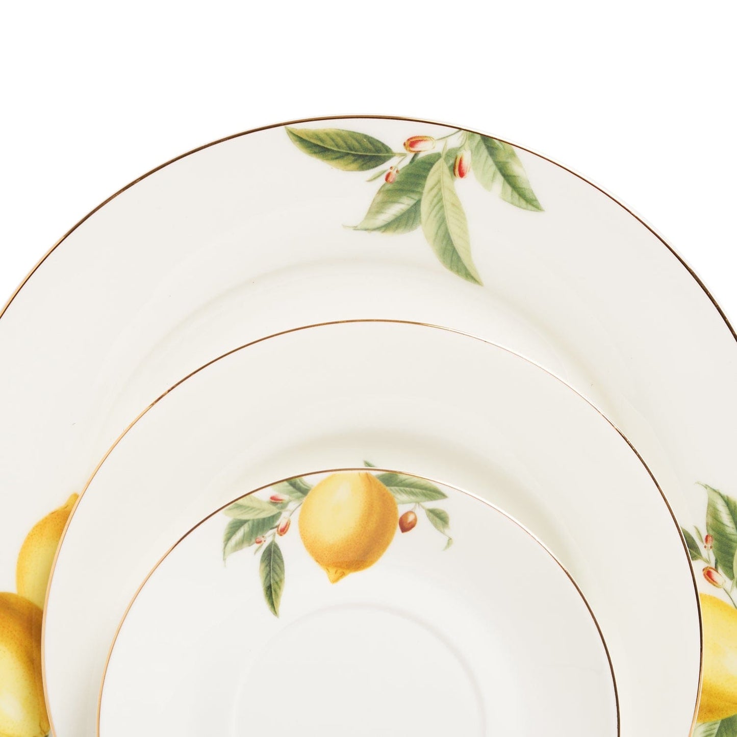 Stechcol Lemon 85Pc Dinner Set