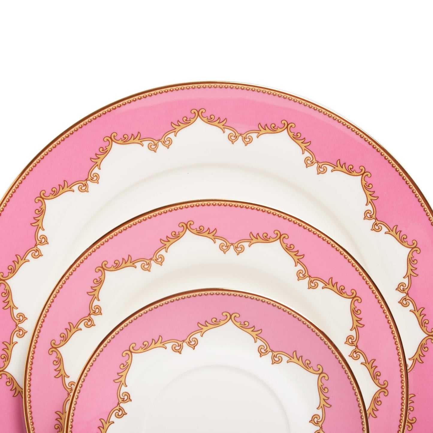 Stechcol Claudine Mulberry 85Pc Dinner Set