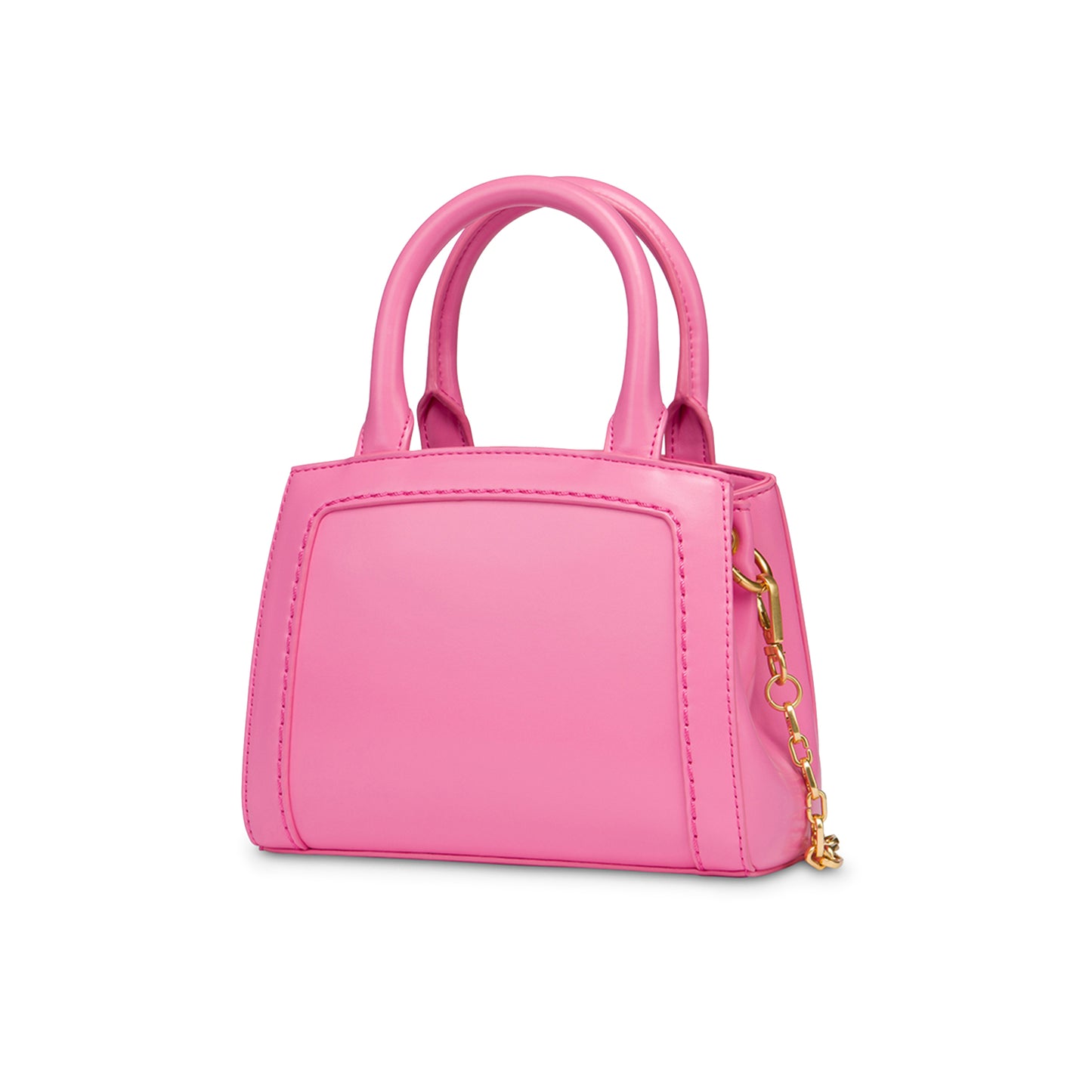 Love Moschino Mini Handbag With Foulard Pink