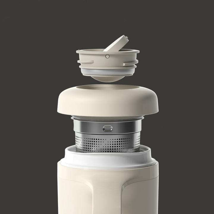 Artiart Vacuum Suction Mug Vitality Hill- White